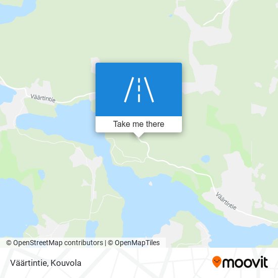 Väärtintie map