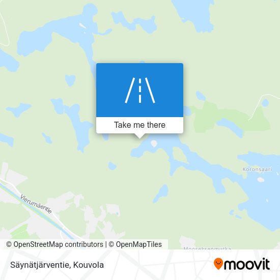 Säynätjärventie map