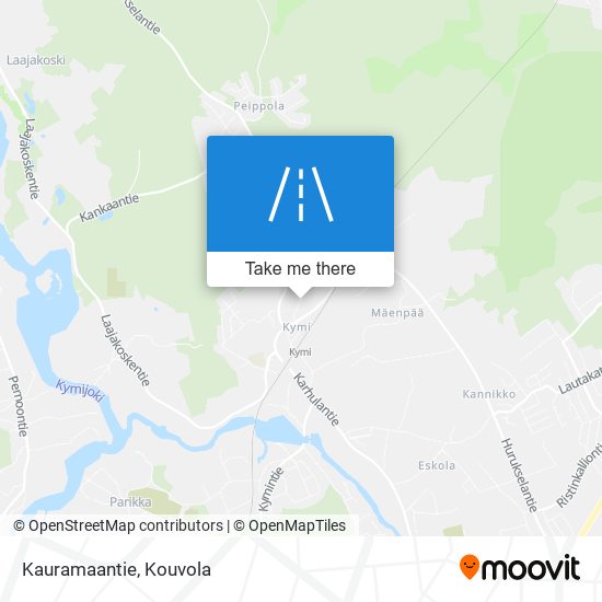 Kauramaantie map