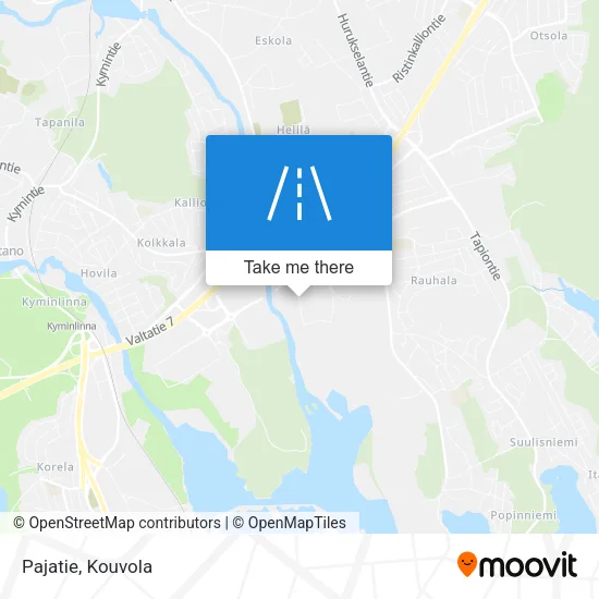Pajatie map