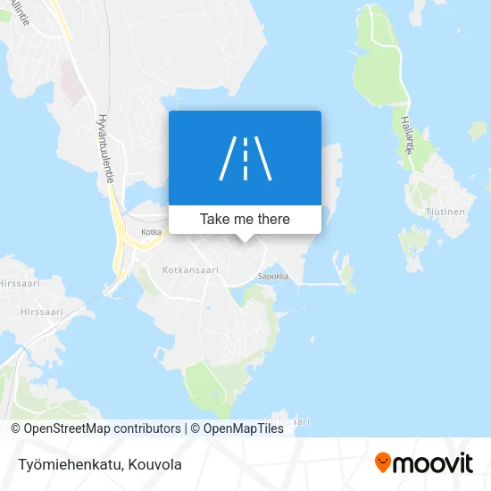 Työmiehenkatu map