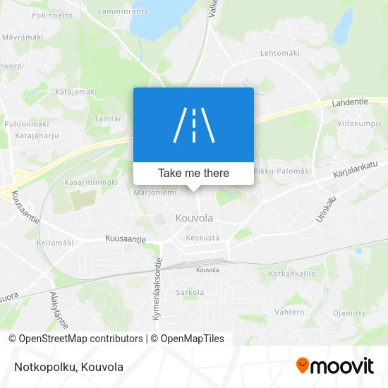 Notkopolku map