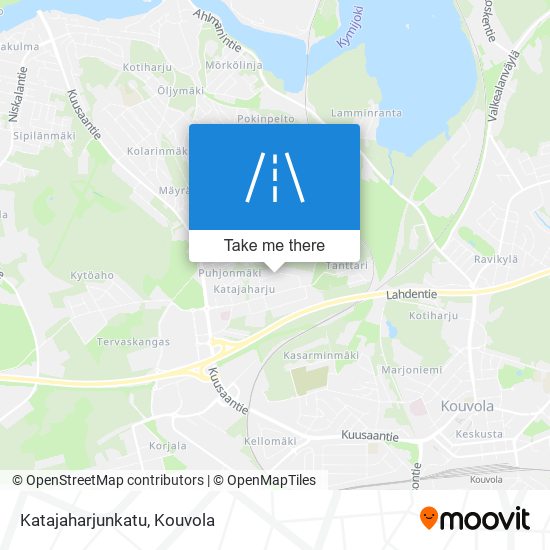 Katajaharjunkatu map