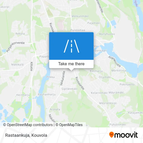 Rastaankuja map