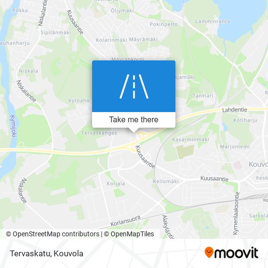 Tervaskatu map