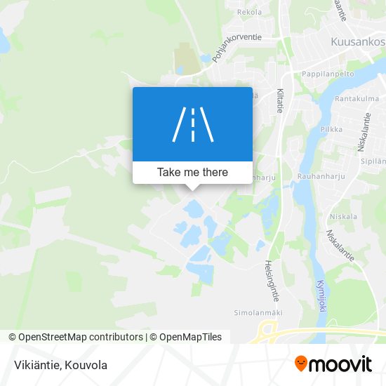 Vikiäntie map