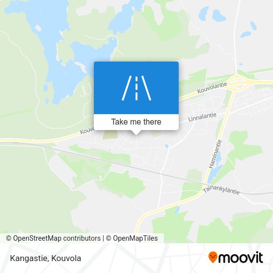 Kangastie map