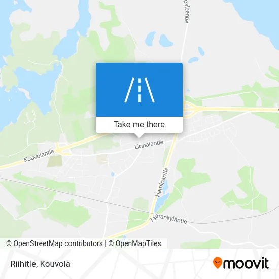 Riihitie Road map