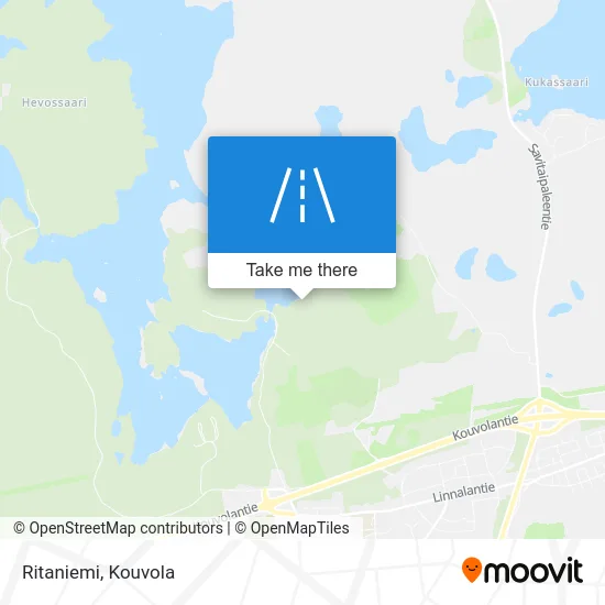 Ritaniemi map