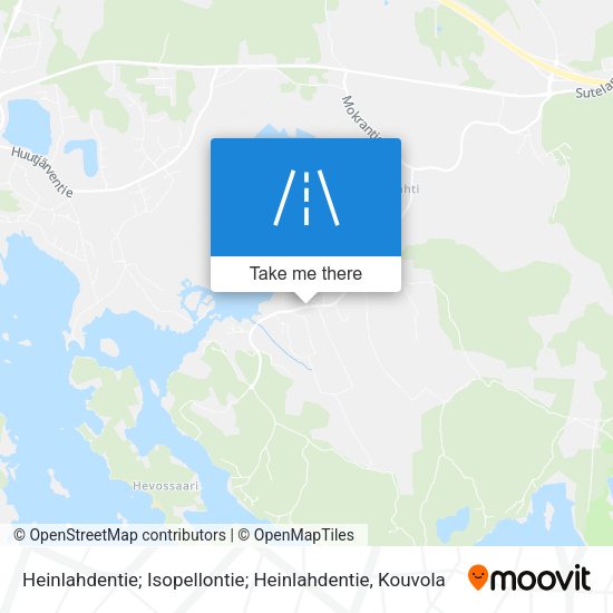 Heinlahdentie; Isopellontie; Heinlahdentie map