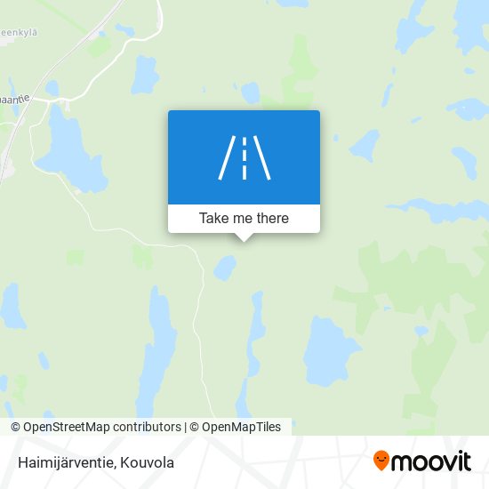 Haimijärventie map