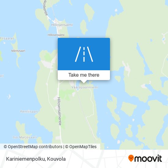 Kariniemenpolku map