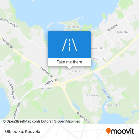 Olkipolku map