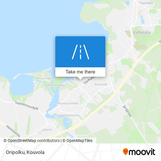 Oripolku map