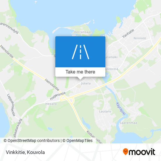 Vinkkitie map