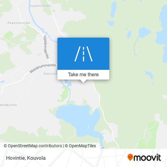 Hovintie map