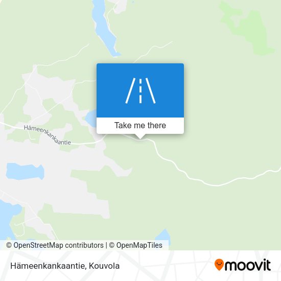 Hämeenkankaantie map