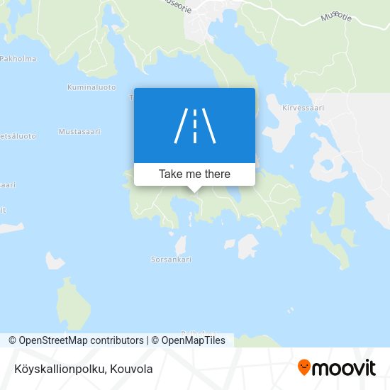 Köyskallionpolku map