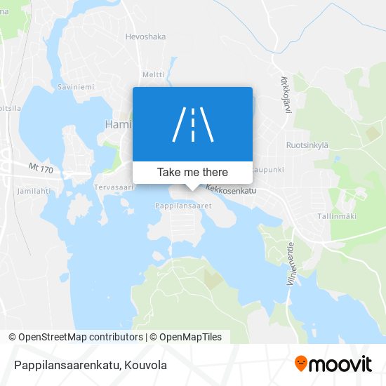 Pappilansaarenkatu map