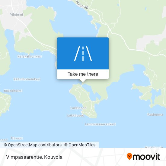 Vimpasaarentie map