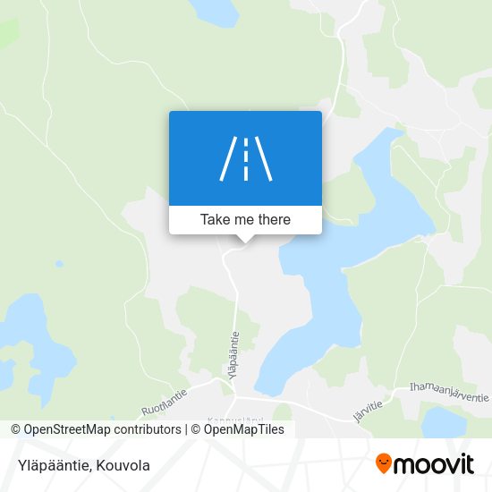 Yläpääntie map