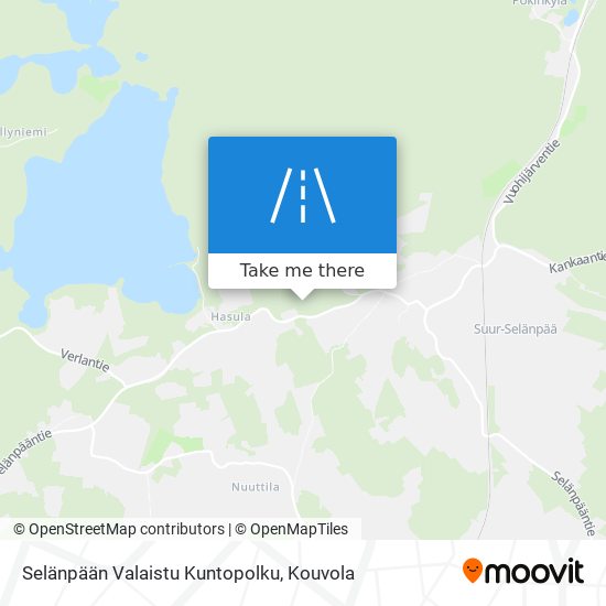 Selänpään Valaistu Kuntopolku map