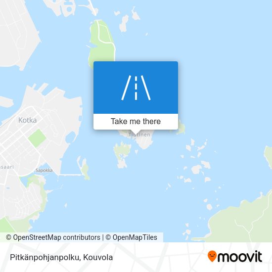 Pitkänpohjanpolku map