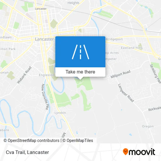 Cva Trail map