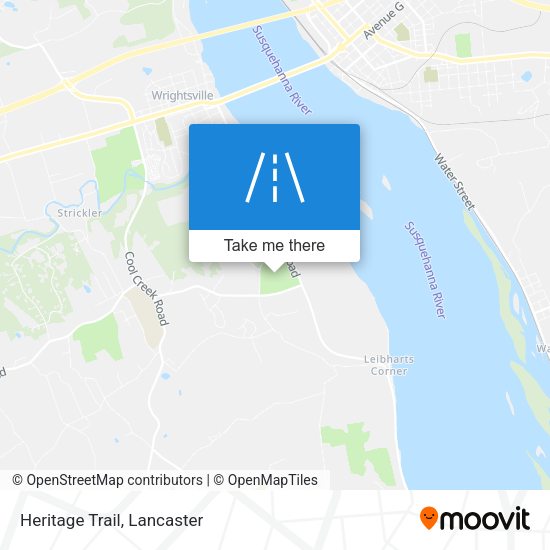 Mapa de Heritage Trail