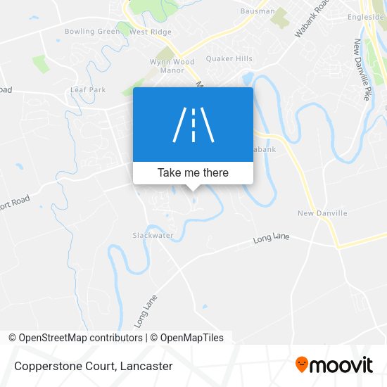 Mapa de Copperstone Court
