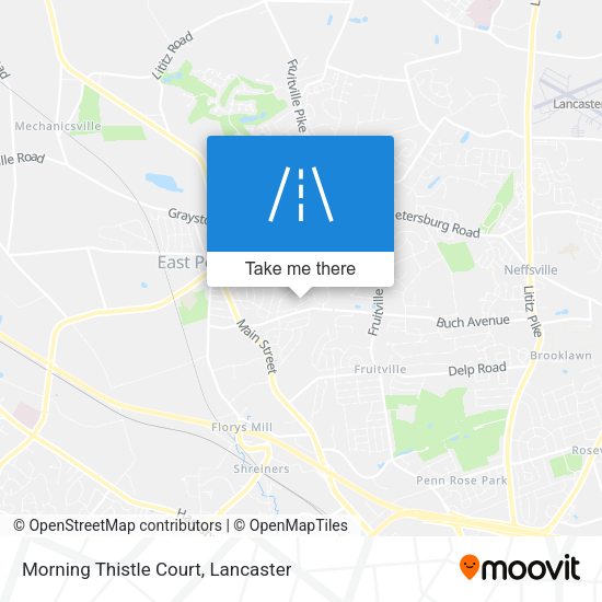Mapa de Morning Thistle Court