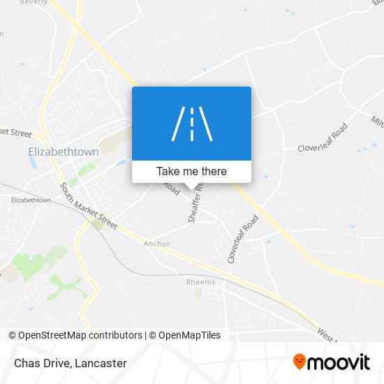 Chas Drive map