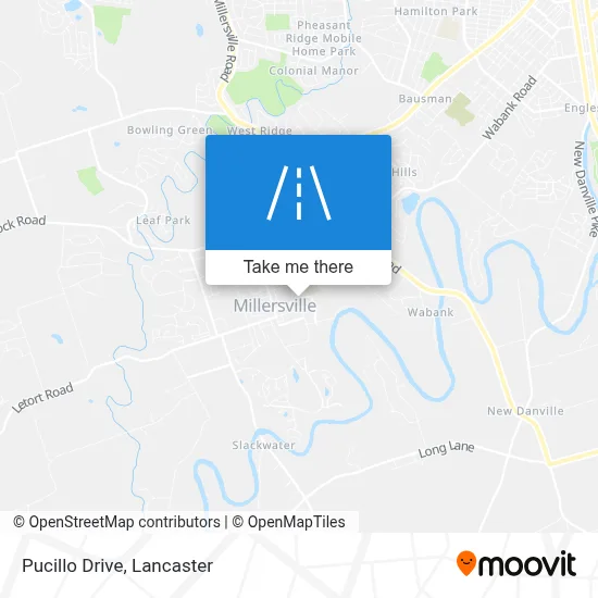 Pucillo Drive map