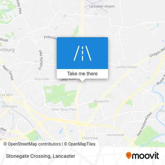 Stonegate Crossing map