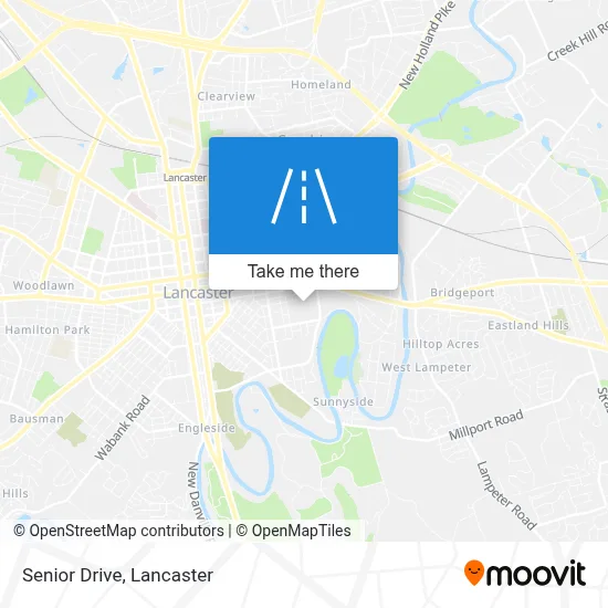 Senior Drive map