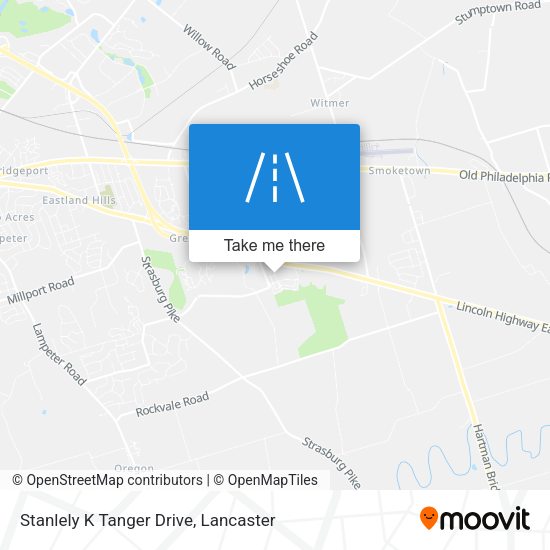 Stanlely K Tanger Drive map