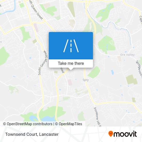 Mapa de Townsend Court