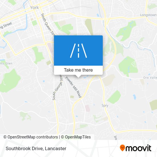 Mapa de Southbrook Drive