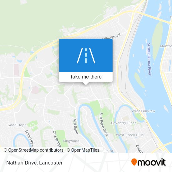 Mapa de Nathan Drive