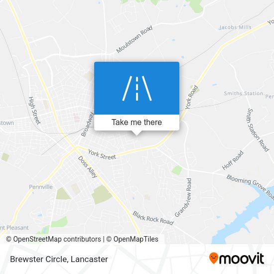 Mapa de Brewster Circle
