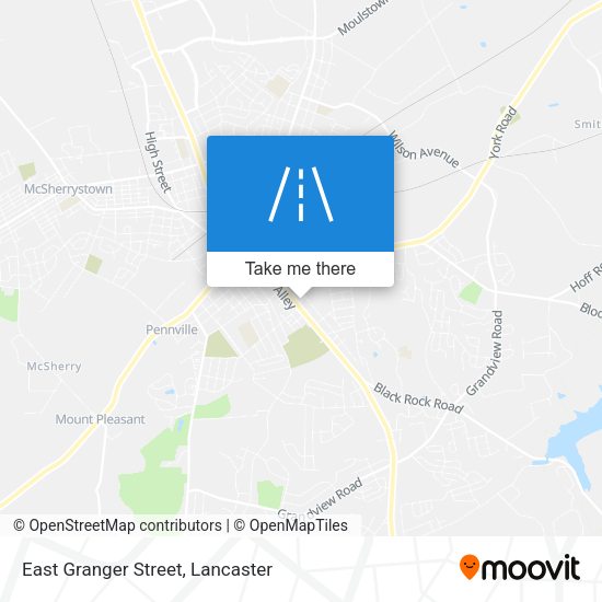 Mapa de East Granger Street
