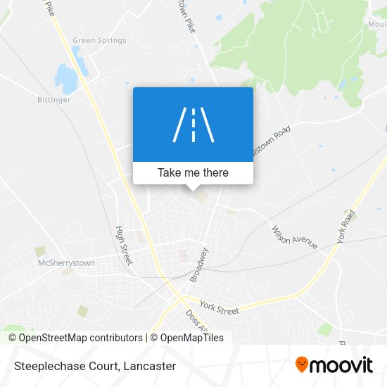 Steeplechase Court map