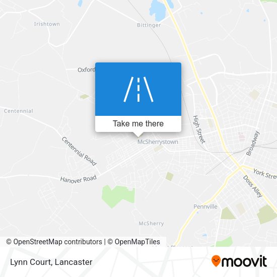 Mapa de Lynn Court