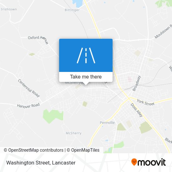 Mapa de Washington Street