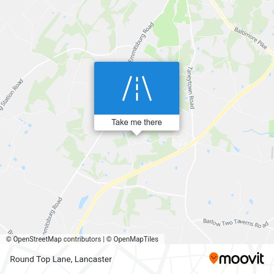 Mapa de Round Top Lane