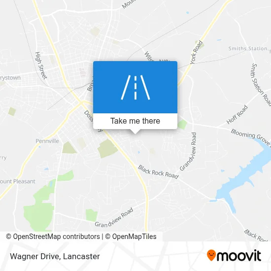 Wagner Drive map