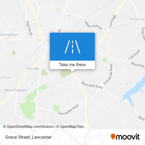 Mapa de Grace Street