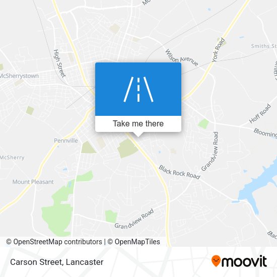 Mapa de Carson Street