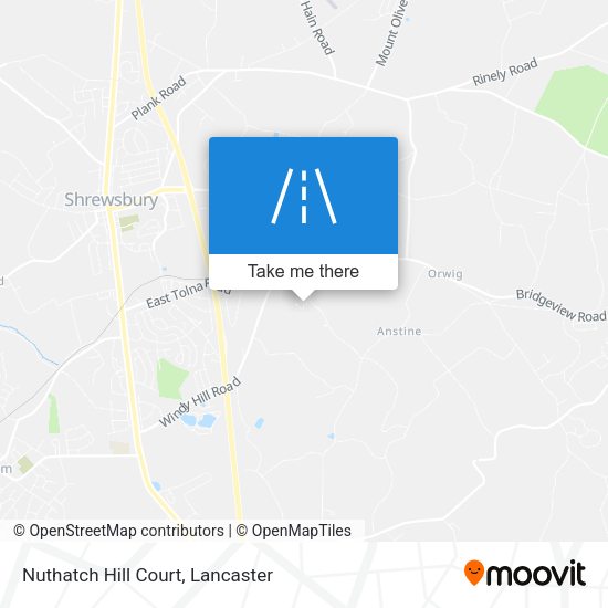 Nuthatch Hill Court map