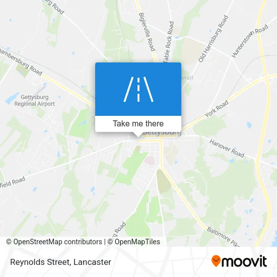 Reynolds Street map